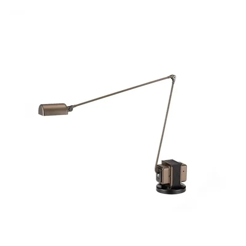 Nordic creative indoor folding arm desk lamp simple hotel living room unique metal adjustable study desk lamp