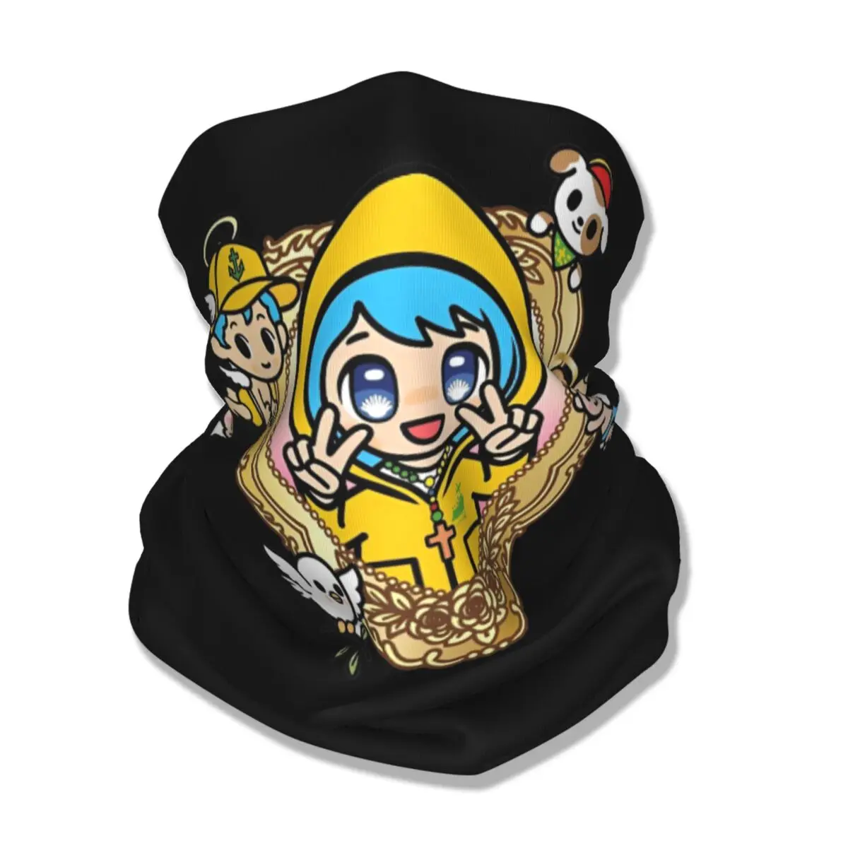 

Luce Vatican Талисман Бандана Шея Гетры с принтом Католическая церковь 2025 Маска Шарф Балаклава Велоспорт для мужчин Женщин Взрослых Моющийся