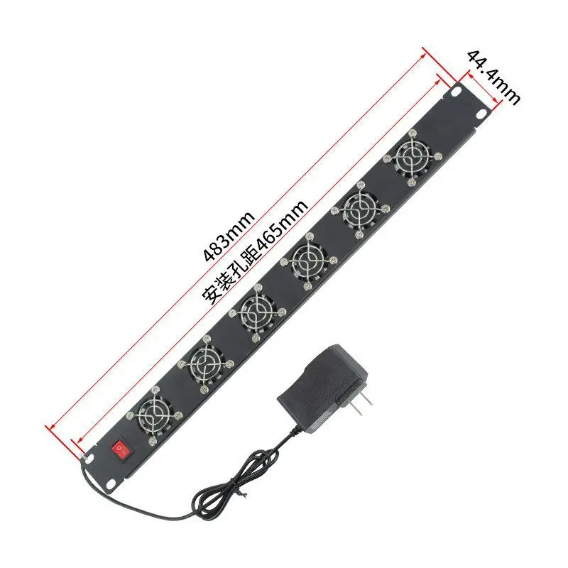 ファンブラインドプレートキャビネット-2u3u-アクティブ放熱プレート-19インチ標準キャビネット-強力換気放熱バッフル
