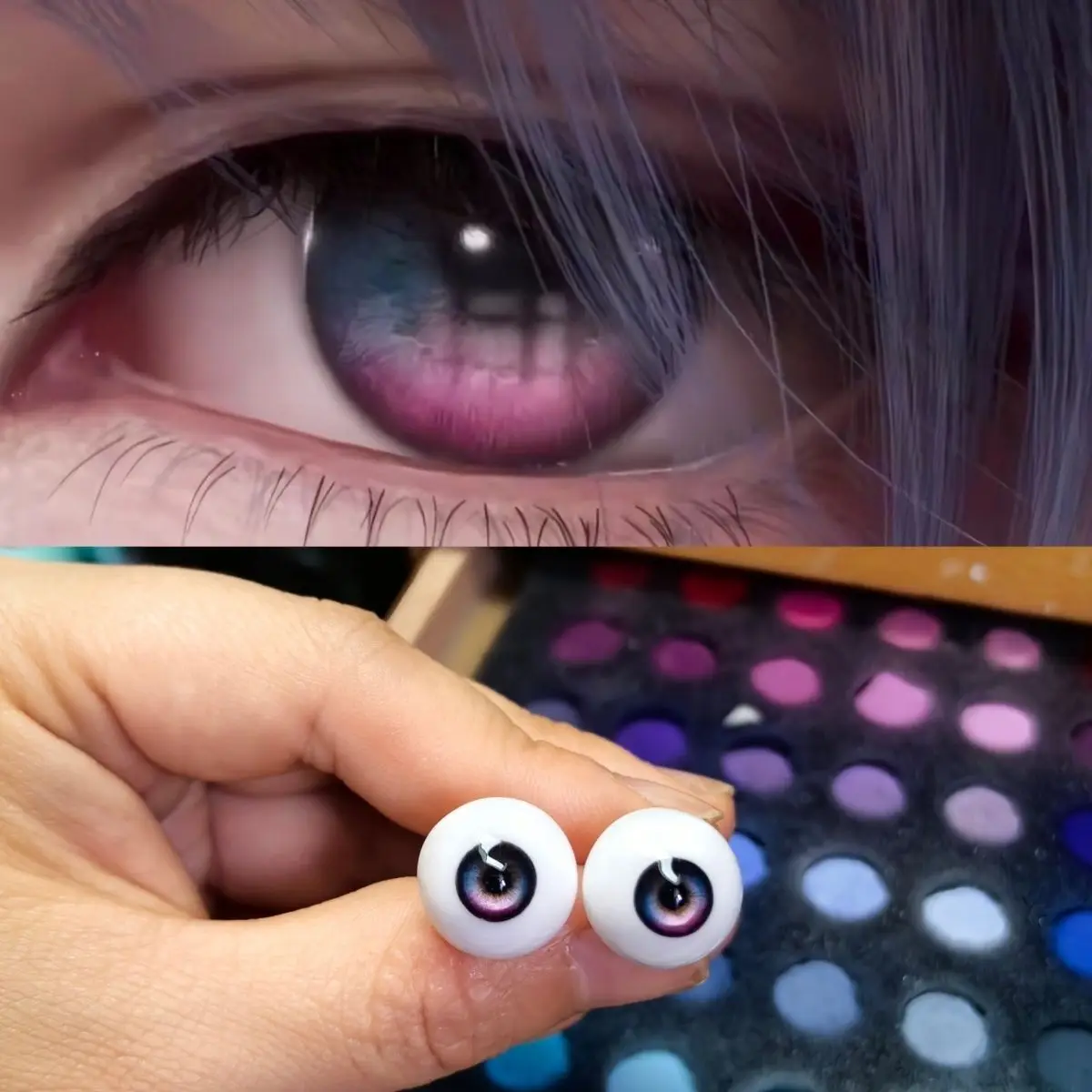 1/3 1/4 1/6 1/8 pop ogen voor Bjd pop 8/10/12/14/16/18mm gips oogbol speelgoed aankleden speelhuis pop accessoires, geen pop
