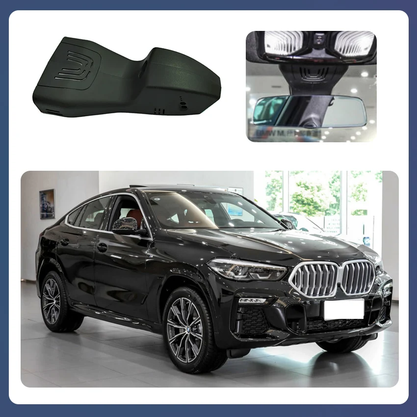 Car DVR Wifi Video Recorder Dash Cam Camera Easy to install For BMW X6 xDrive30i M xDrive40i M Low to medium configuration 2020