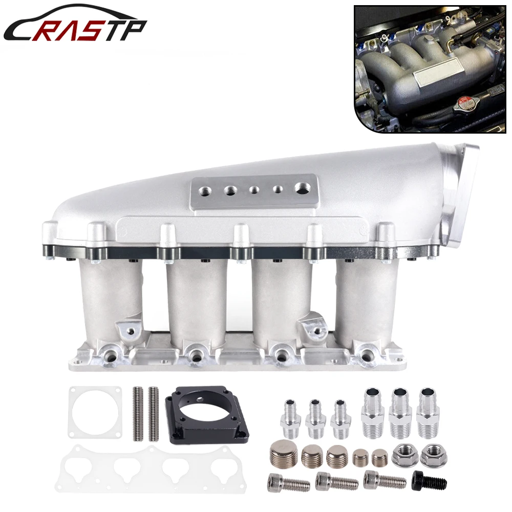 

RASTP-Ultra Race Intake Manifold K20A2 For 2002-2006 ACURA RSX (BASE / TYPE-S) 2.0L & 2002-2005 HONDA CIVIC Si 2.0L RS-CR1853