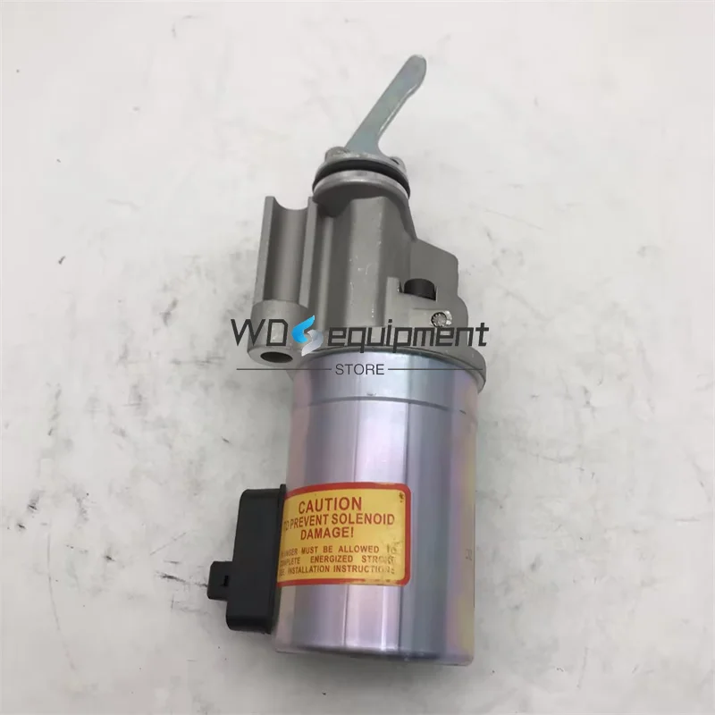 

Engine Stop Solenoid 02113789 Stop Solenoid Valve 24V 2 Terminals for Deutz Engine BF4M2012 BF6M2012C