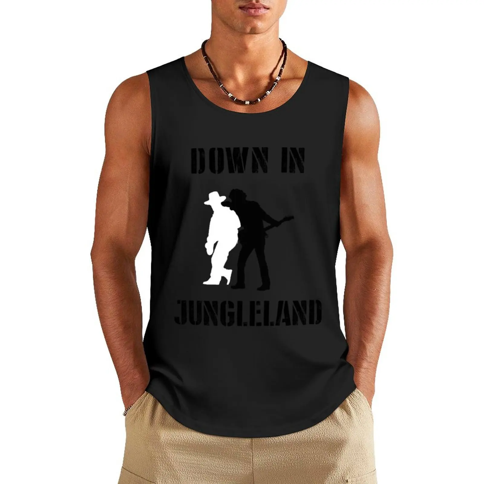 

Down in Jungleland Tank Top gym t-shirts Gym t-shirt man