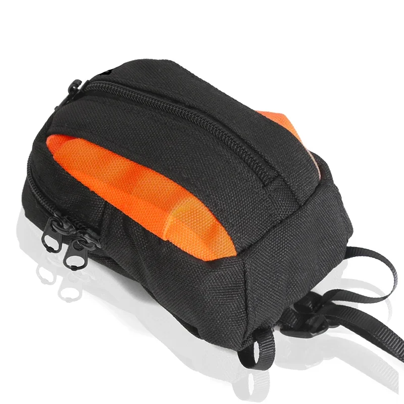 Simulação mochila saco de armazenamento saco de bagagem bolsa decoração para losi 1/4 promoto-mx motocicleta atualização peças acessórios