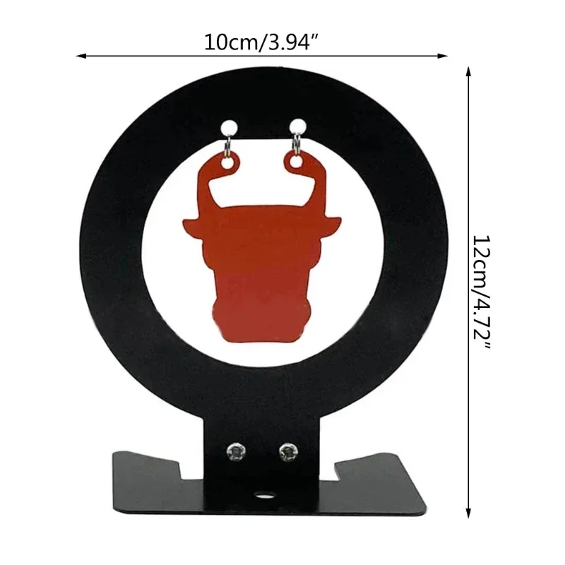 Hunting & Training Gear 1PC Slingshot Target, Metal Flap Target for Indoor Outdoor Tactical Practice