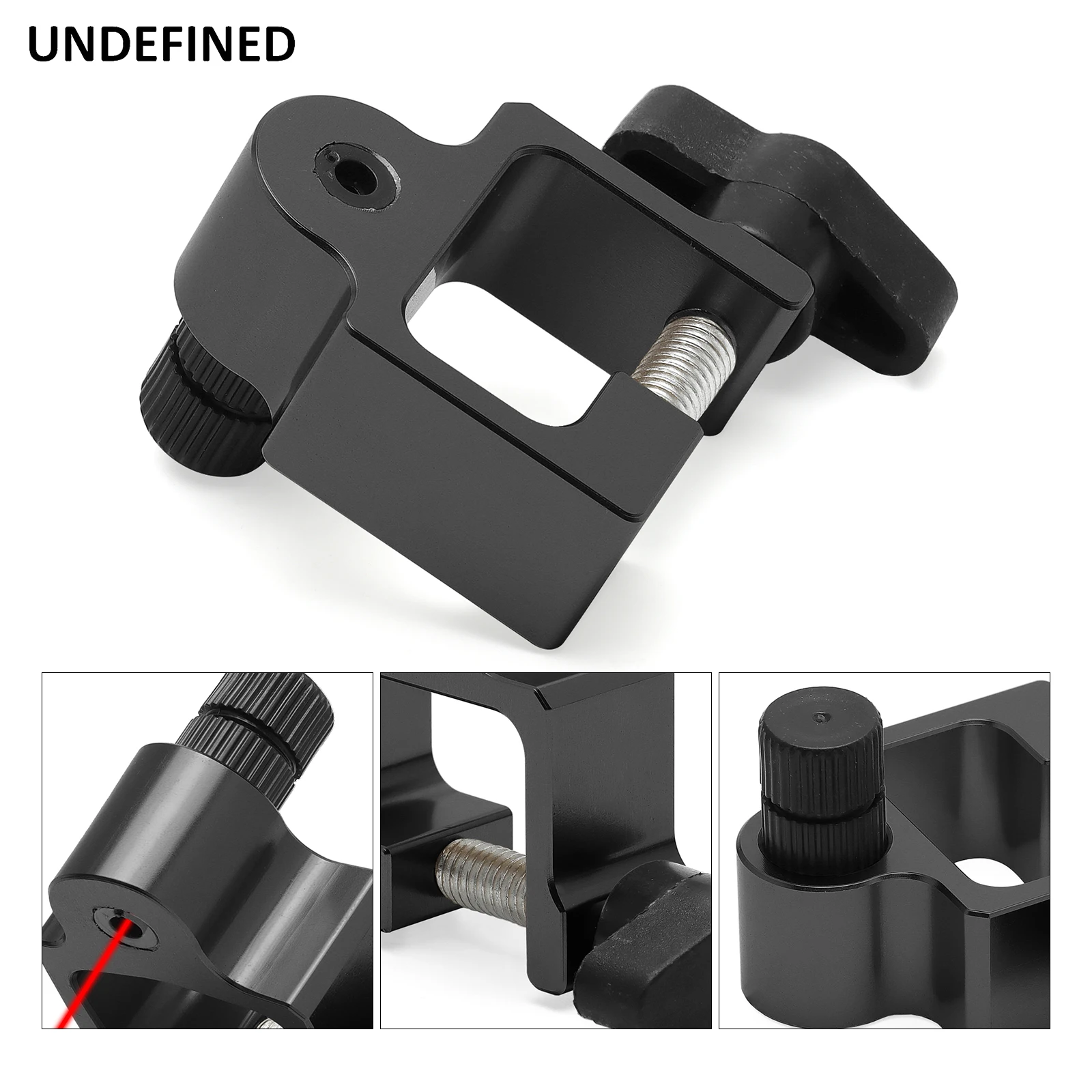 Black Aluminum Motorcycle Chain Laser Sprocket Alignment Tool Accessories Universal For BMW for Harley Softail Dyna ATVs