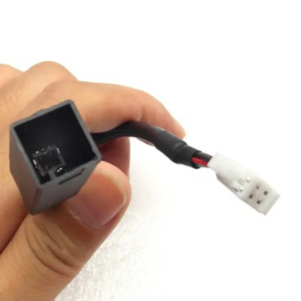 Radio mobil Audio konektor kepala Stereo 4Pin USB konektor kabel Harness soket adaptor untuk Toyota untuk Honda untuk Mazda