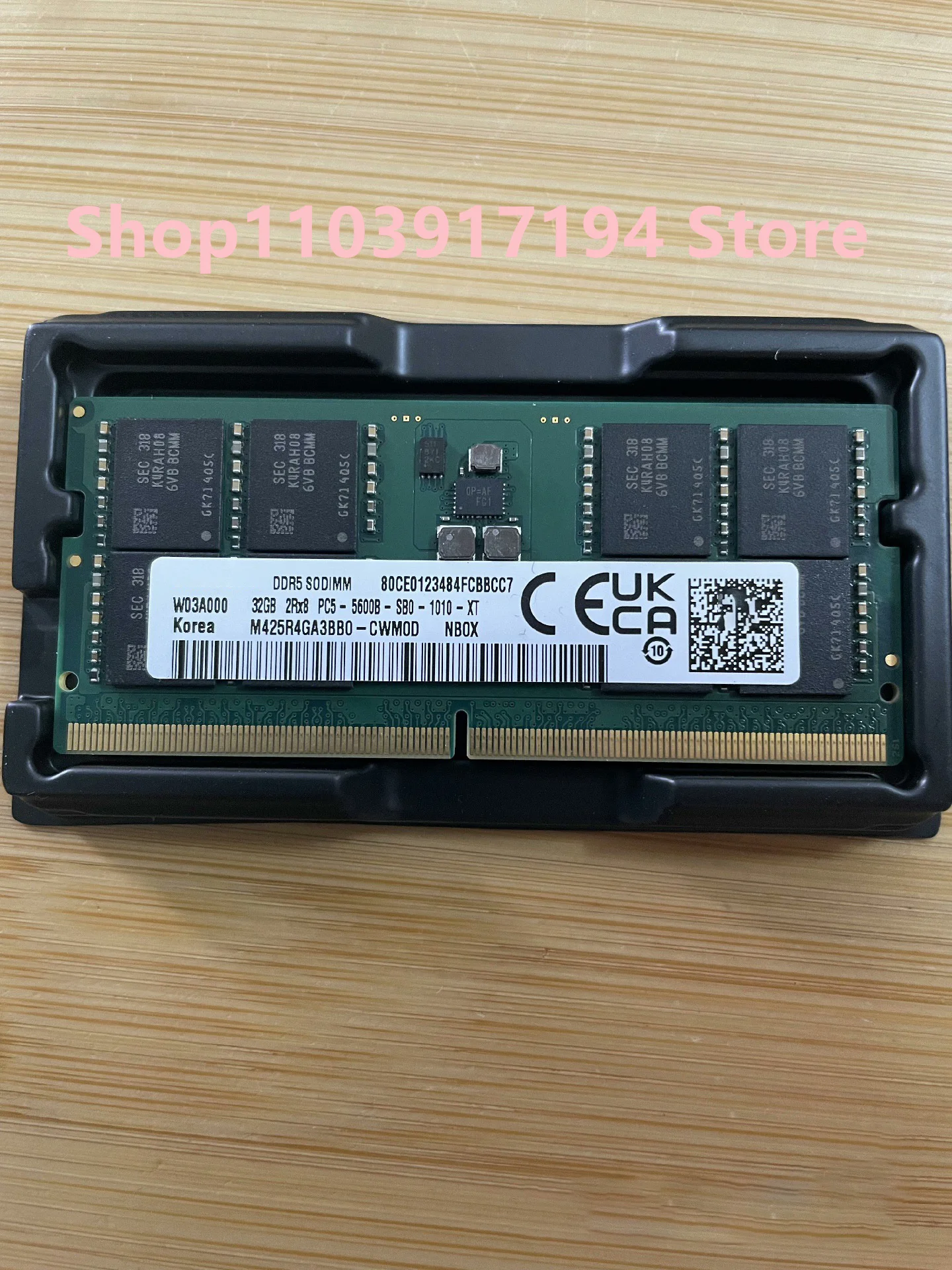 FOR Samsung 32GB 2RX8 PC5-5600B-SB0 32GB internal storage