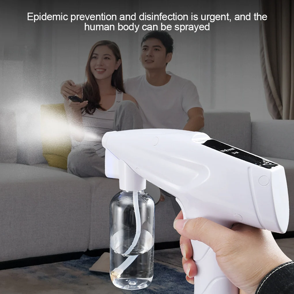 

Spray Atomizer 280ml Electric Rechargeable Cleaning Sprayer Wireless Handheld Hair Fogger Machine