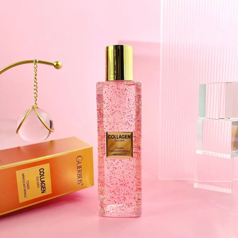 Gilded Collagen Anti Wrinkle Miracle Water Makeup Facial Moisturizing Brighten Skin Care Products Face Toner Oil Control Smooth