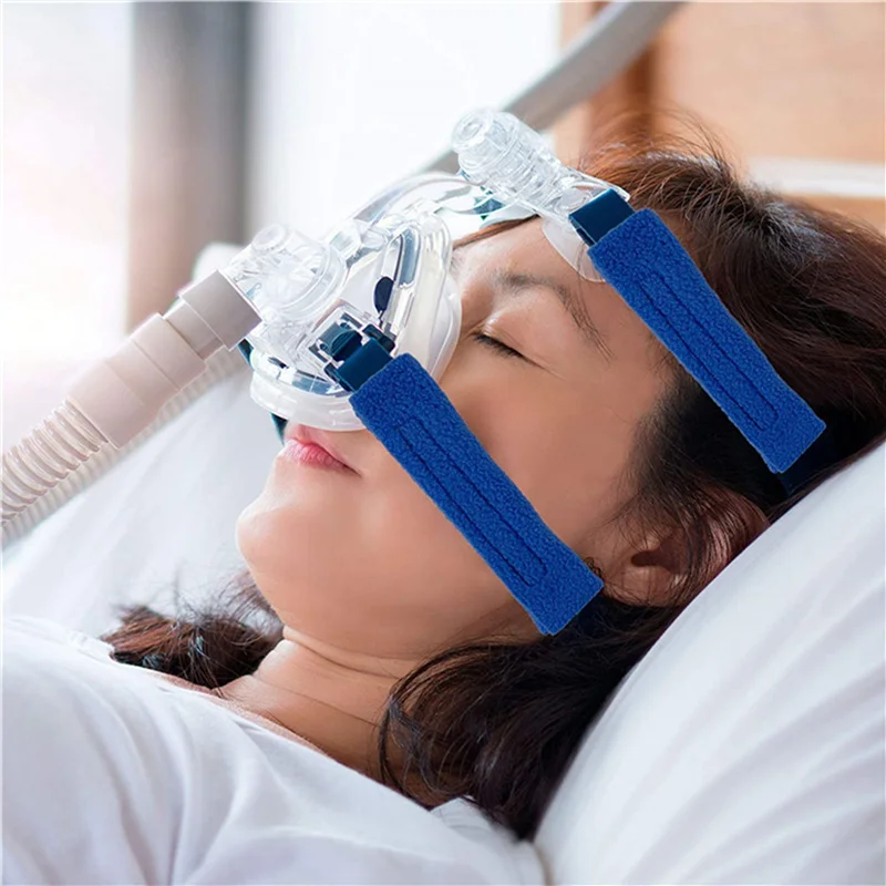 

【Секь-только!】8 упаковок чехлов на ремни маски CPAP, чехлы на подушку для лица для головных уборов с ремешком Cpap, универсальные и многоразовые удобные подушечки