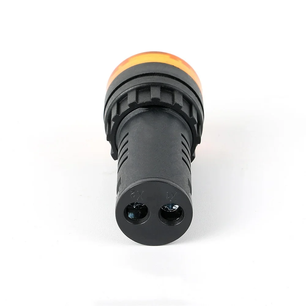 22mm Panel Diameter AD16-22SM AC DC 12V 24V 110V 220V Flash Signal Light Red LED Active Buzzer Beep Alarm Indicator Green Yellow image 5
