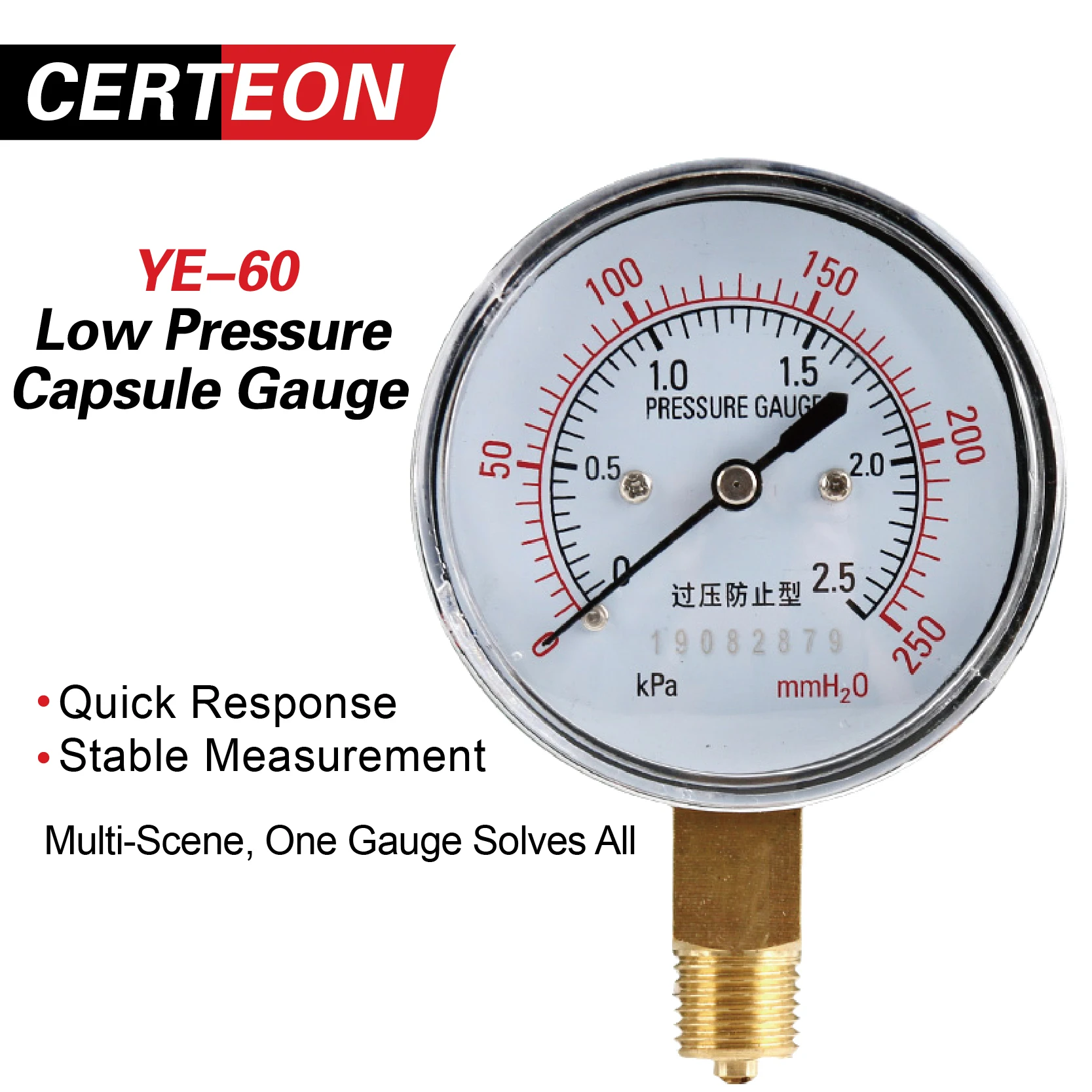 Low Pressure Gauge …
