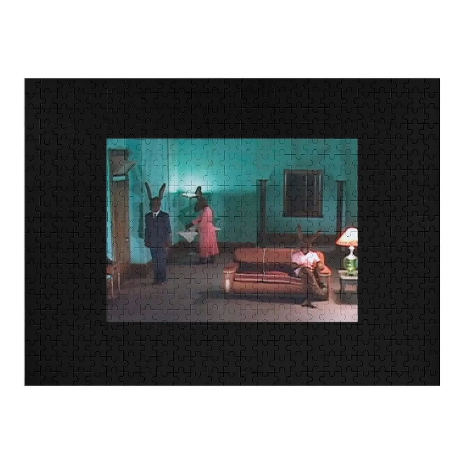 เดวิด ลินช์ แรบบิทส์ จิ๊กซอว์พัซเซิล ของเล่นส่วนบุคคล ปรับแต่งได้ตามต้องการ ปรับแต่งด้วยภาพถ่าย