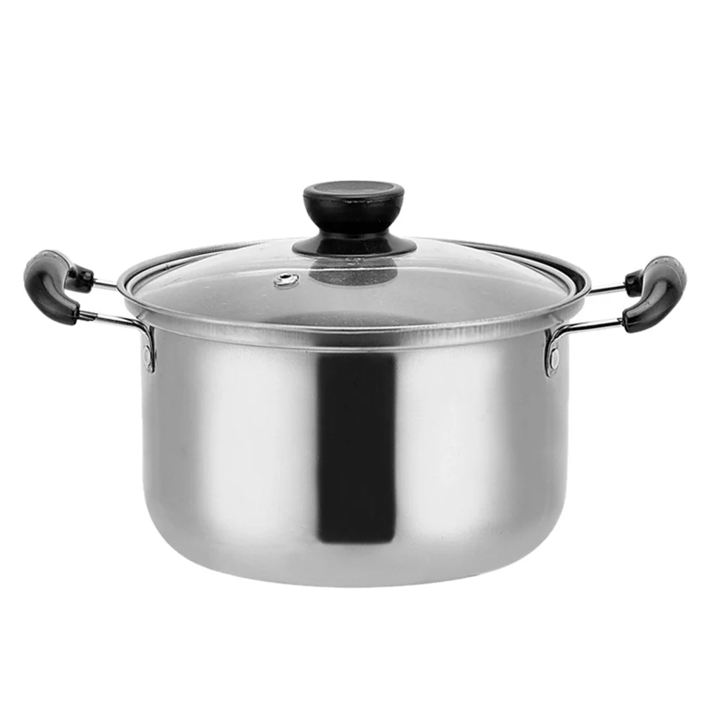 

Stainless Steel Healthy Cookware Multifunctional Soup Frying Pan Cooking Hand-Pulled Noodle Stockpot Practical