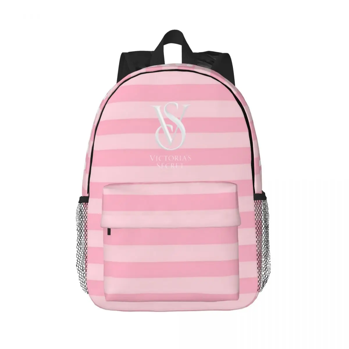 V-Victoria S Secret New Fashion High Capacity Waterproof College Backpack Trendy Laptop Travel Book Bag 15inch