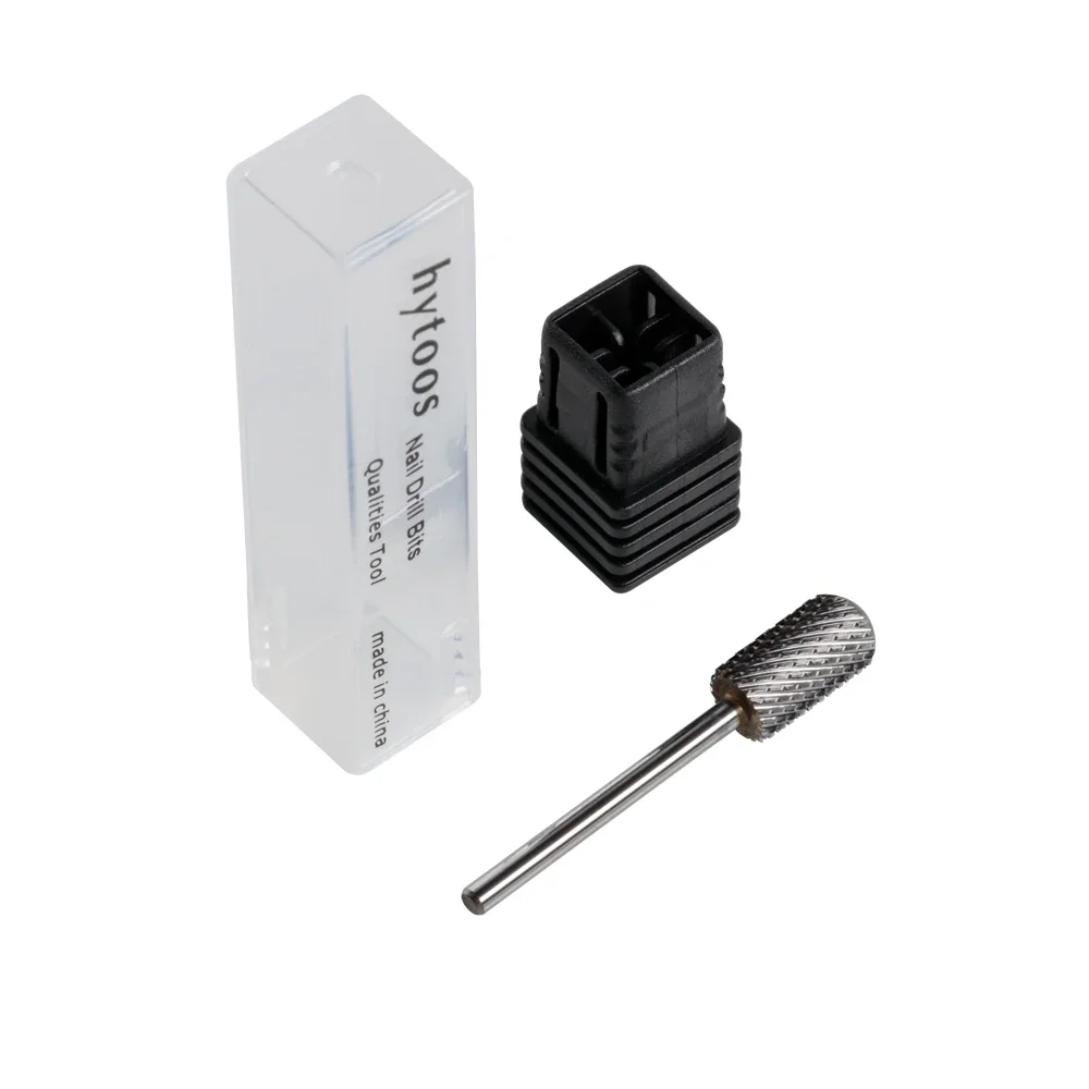HYTOOS Nagelbohrer 6,6mm Großer Zylinder mit Glatter Oberfläche, Hartmetall-Bit für Sichere Gel- und Acrylentfernung, Professionelles Maniküre-Zubehör – Detail 8