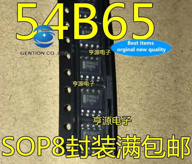 

10pcs 100% orginal new in stock 54B65 NCP1654 NCP1654BD65R2G LCD power management chip SOP-8