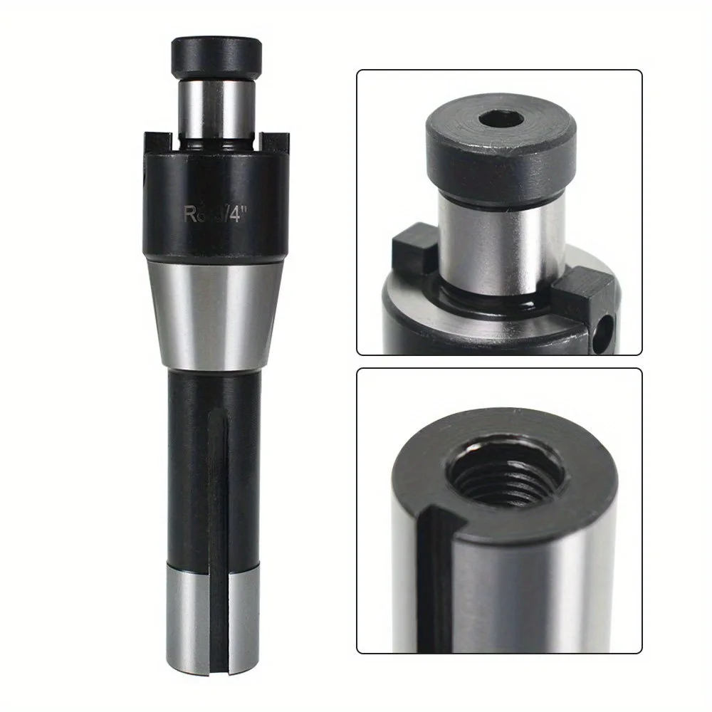 

Фрезерный станок с хвостовиком R8 3/4 дюйма с адаптером оправки с хвостовиком 7/16 дюйма - 20 фрезерных станков Оправка R8 подходит для фрезерного станка