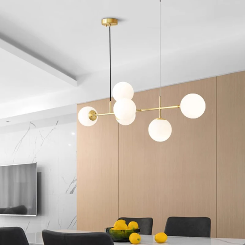 Modern Dining Room Pendant Lights, Iluminação interior Lâmpada do teto, Luz de suspensão, Lustre LED, Decorativo