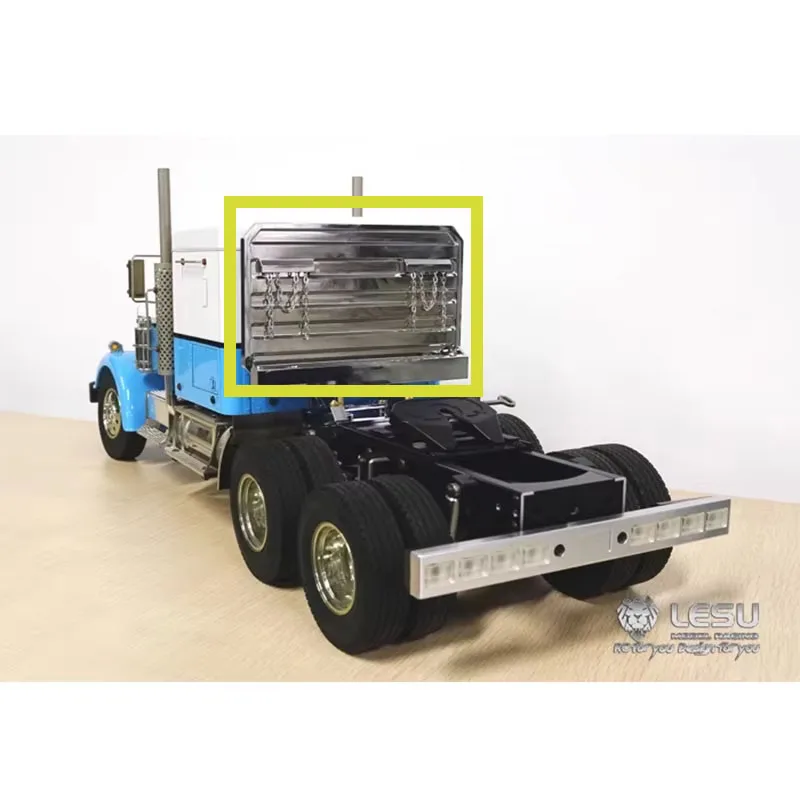 

Rear Frame Metal G-6063 For 1/14 Tamiya RC Lesu Scania Man Actros Romote Control Tractor King Special Model Parts
