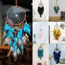Girl Heart Forest Feather Pendant Home Atmosphere Hanging Decoration Bedroom Window Sill Handmade Creative Decoration INS