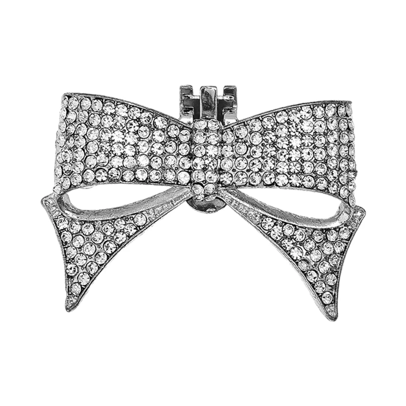 

1 пара блестящих украшений для обуви, женский зажим на высоком каблуке со стразами, сумка с пряжкой, подвеска, свадебные детали для невесты, аксессуары, серебро