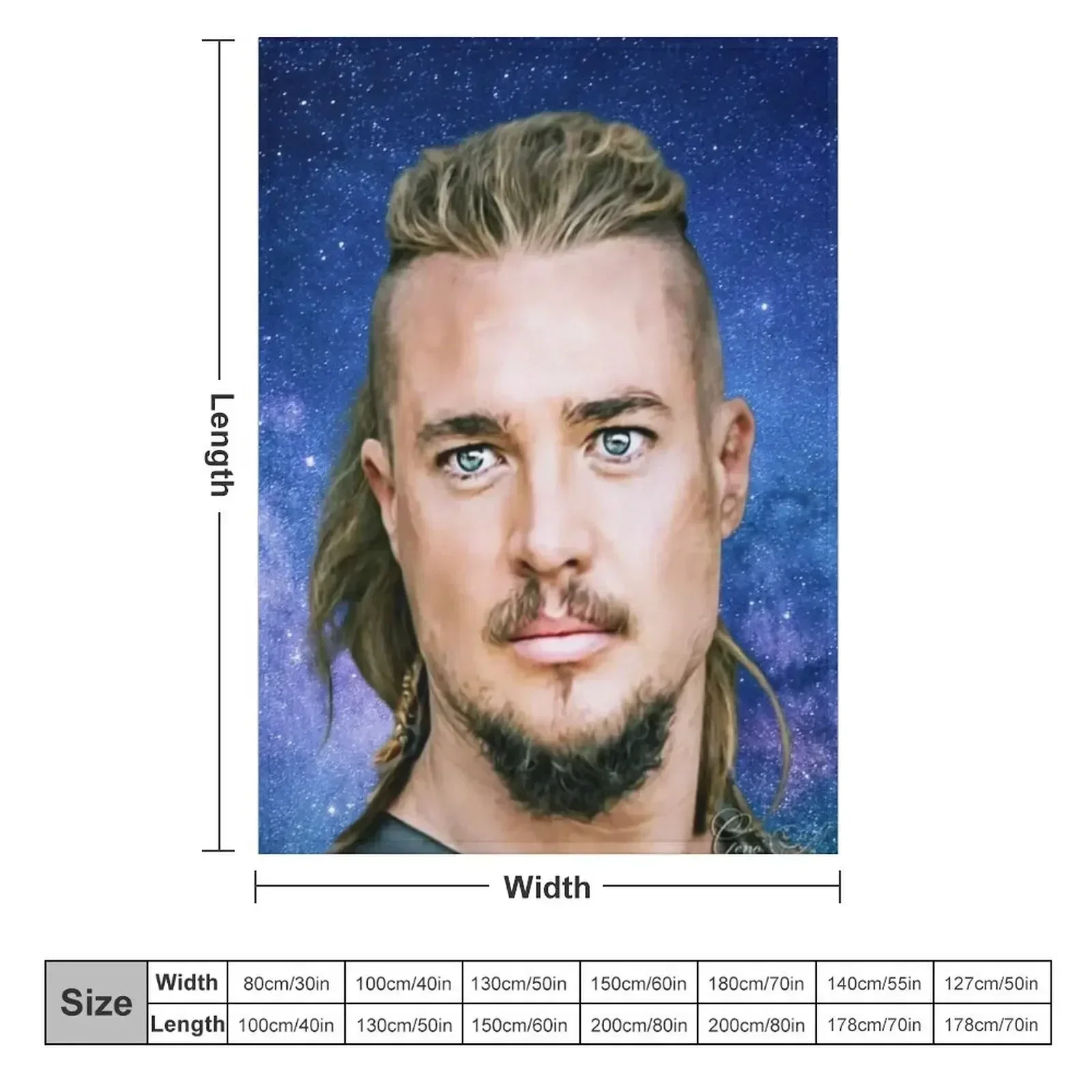 Uhtred Of Bebbanburg, The Last Kingdom, ORIGINAL Willow Days Throw Blanket couch cozy soft plush fuzzy picnic outdoor blanket