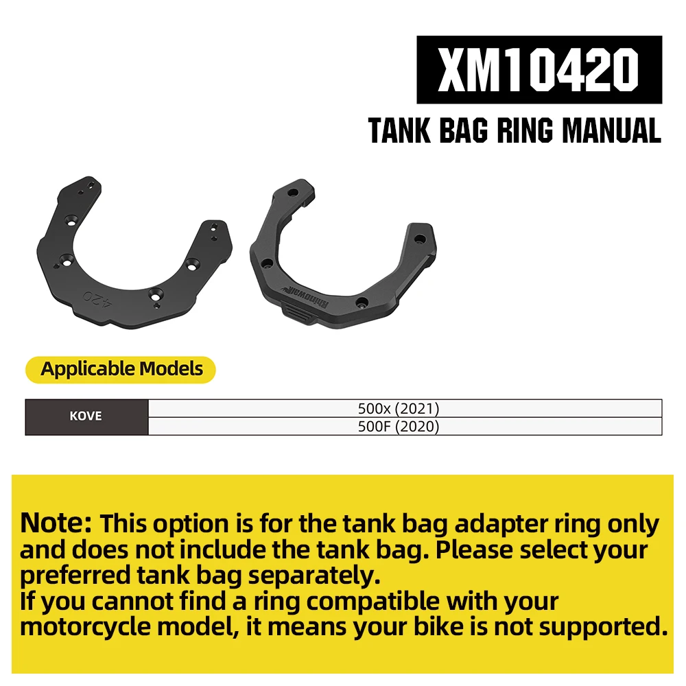 Rhinowalk Motorfiets Magneet Tanktas 6.5L Waterdicht Snel Ontkoppelbaar Anti-diefstal Tas Met Regenhoes Voor BMW SUZUKI KTM CFMOTO