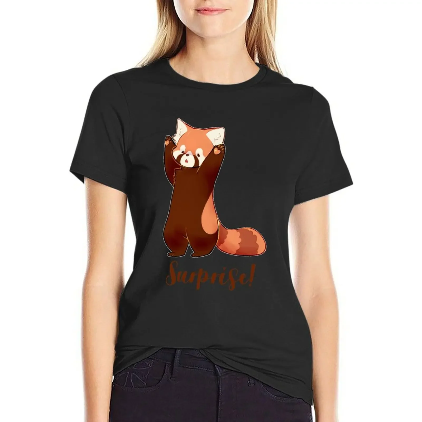 

Surprise! T-Shirt vintage anime anime clothes Women's t-shirt