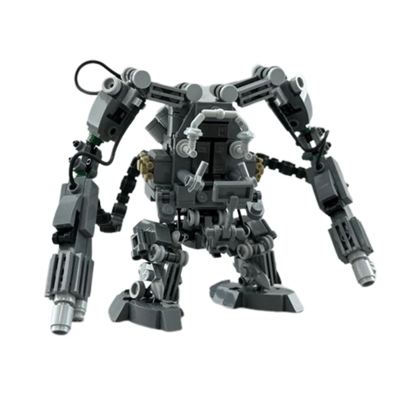 MOC Creative Movie The Matrixed-Robot APU Ideas Mech Combat Building Blocks Bricks Model Kits Toys for Children Kids Gifts Toys