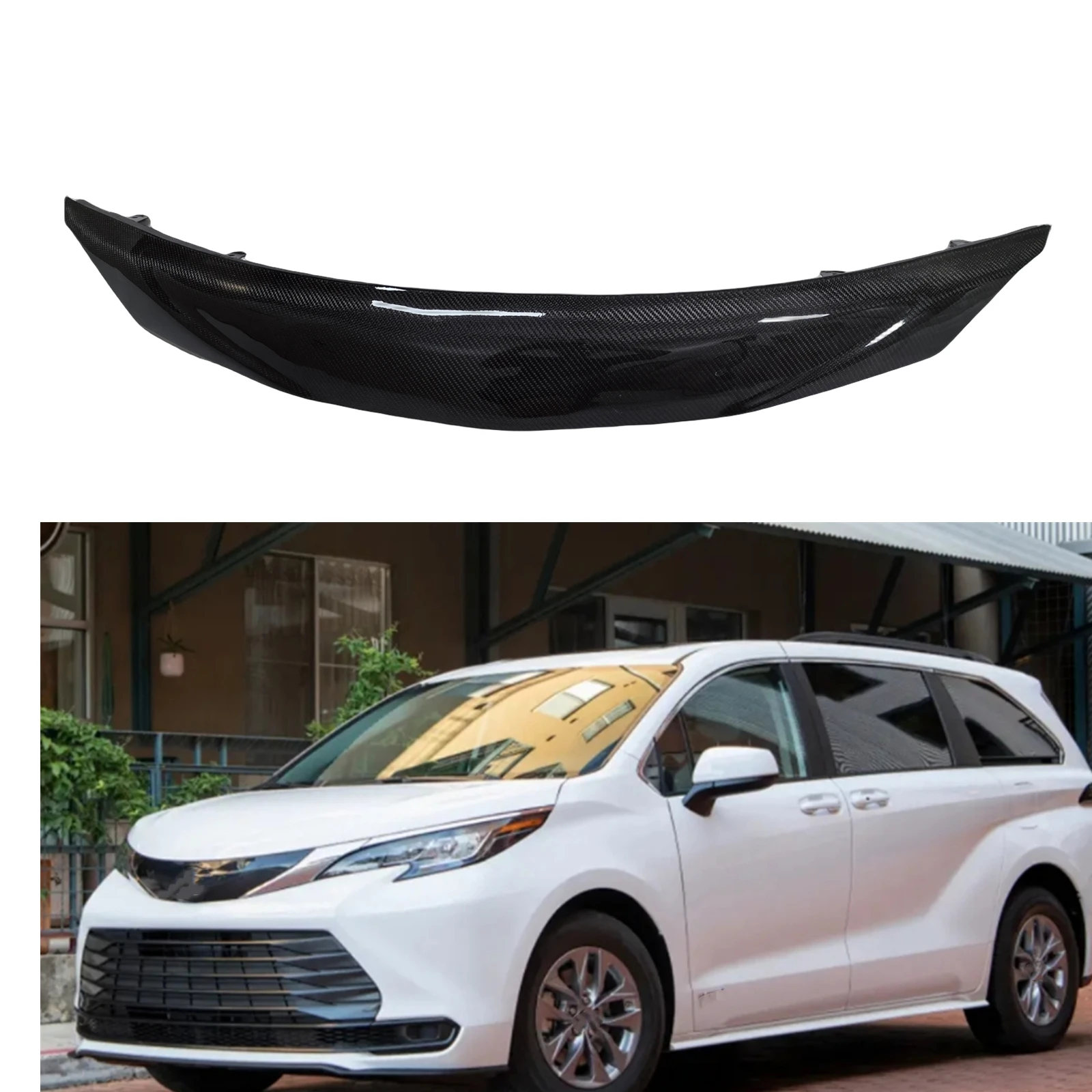 

Центральный бампер передняя решетка радиатора для Toyota Sienna 2021-2024