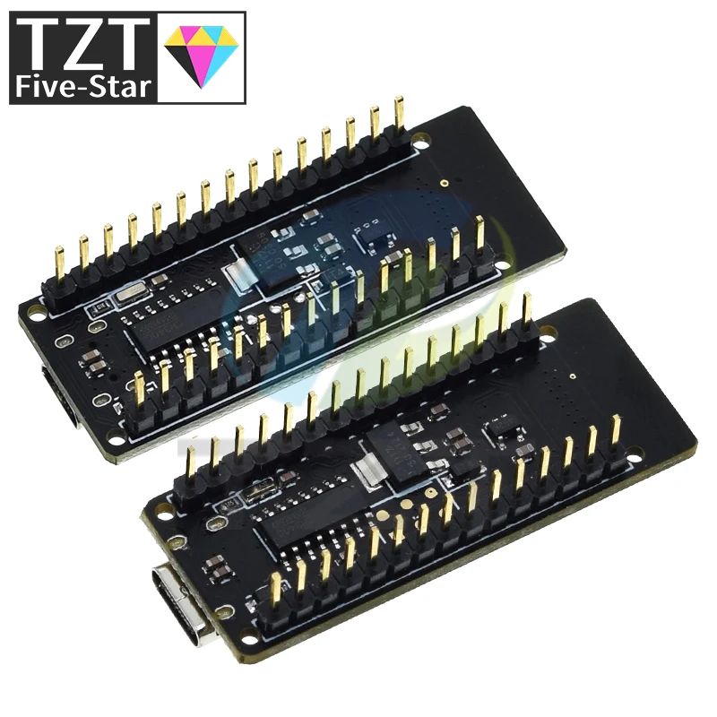 TZT RF-Nano for Arduino Nano V3.0, Micro USB Nano Board ATmega328P QFN32 5V 16M CH340, Integrate NRF24l01+2.4G wireless