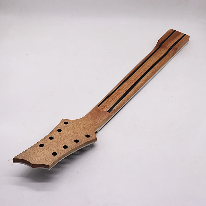 مجموعة الرقبة بمقبض جيتار القيقب، آلة موسيقية احترافية معدلة DIY، رائعة، 8 أوتار، 24