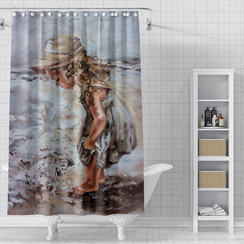 home shower curtains for bathroom waterproof fabric Modern Nordic style bathroom Curtains modern shower curtain 180x200 240x200