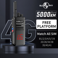 Global-PTT G5 Walkie Talkie Flagship Global Available POC 4G Two-way Radio Internet Portable Profesional Long Range Communicator