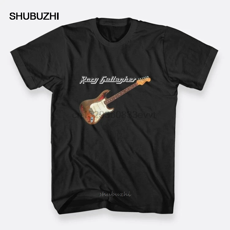 Rory Gallagher Irish blues Multi-instrumentalist Black Size S-3XL Mens T-shirts