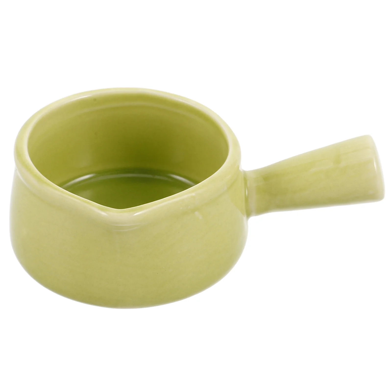 

Small Ceramic Milk Pitcher 60Ml Handle Sauce Bowl Seasoning Dipping Cup Creamer Sauce Container Stylish Lightweight