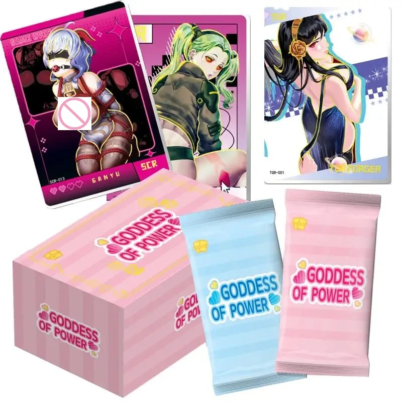 

Карты с правами энергетической богини, страстные о горячих и милых девушек, коллекционные карты с изображением аниме «Очаровательная богиня», слепая коробка