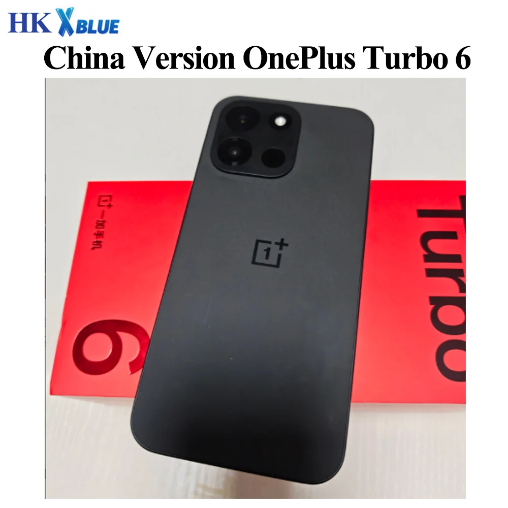New OnePlus Turbo 6 China Version Unlocked Region Network 9000mAh 80W SuperVOOC Snapdragon 8s Gen4 6.78 Inch Rea Camera50MP OIS