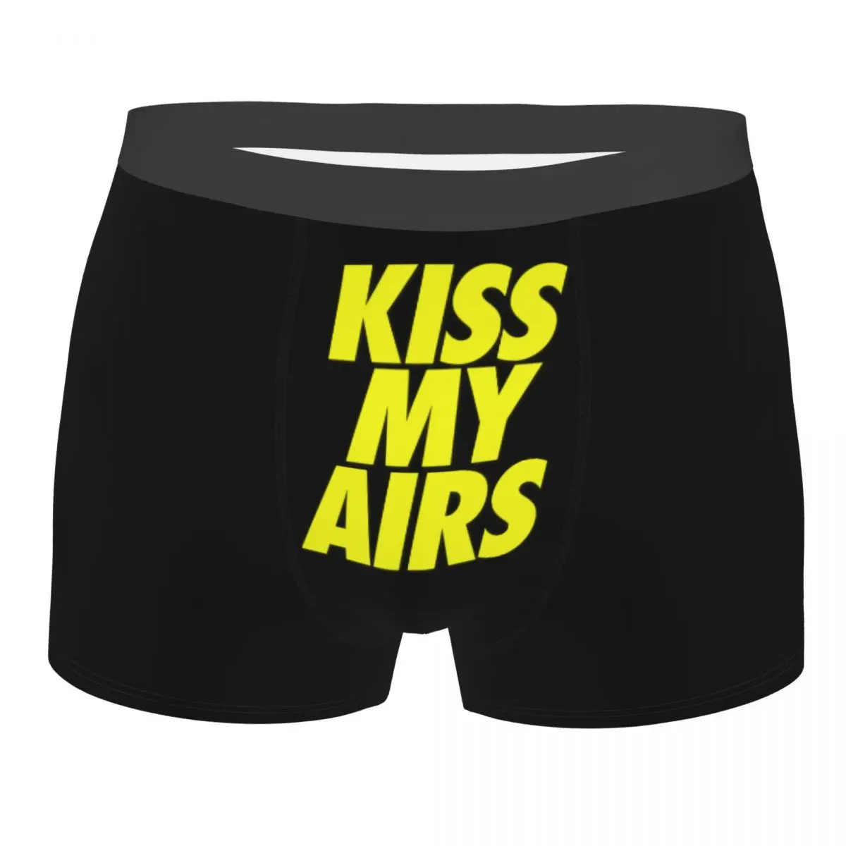 

Custom Cool Kiss My Airs Boxers Shorts Panties Male Underpants Breathable Briefs Underwear