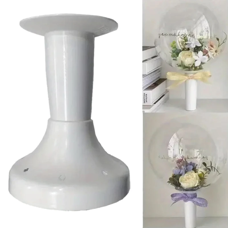 【Ballonständer, Blumenstraußhalter, Ballonstab, Stützständer, Hochzeits- und Geburtstagsdekoration, Ballonzubehör】