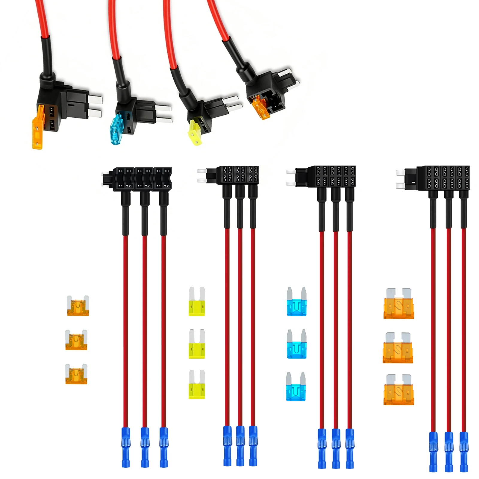 16PCS 12V Car Add-A…