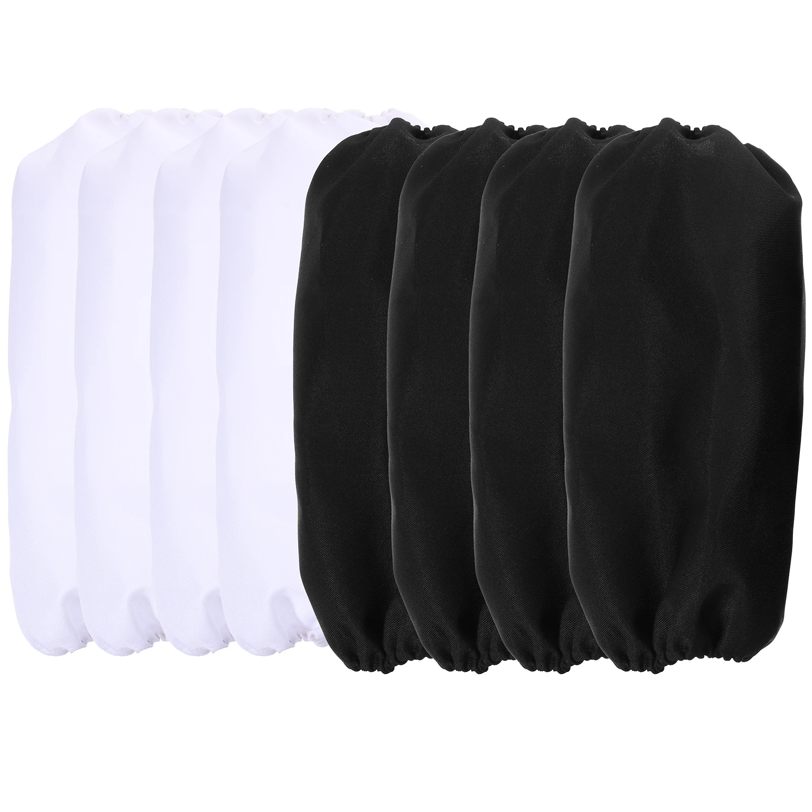 

4 Pairs Waterproof Arm Sleeves Kitchen Oversleeves for Cleaning Gardening Cooking Housework Oil Proof Elastic Cuffs