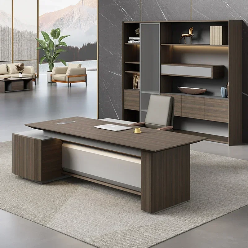 Modern Office Table Photos for Boss Executive CEO Furniture Set