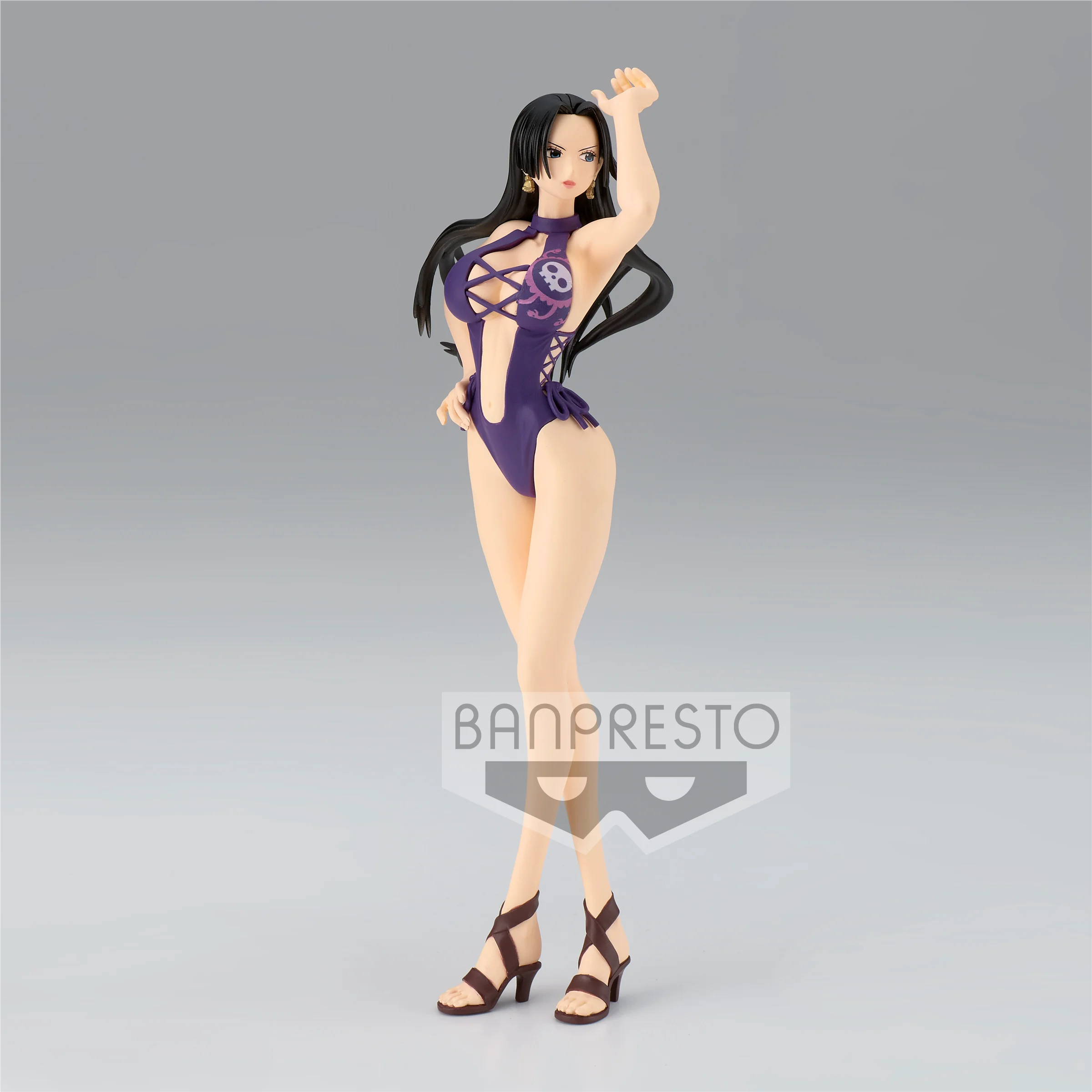 

Bandai Original GRANDLINE GIRLS ON VACATION itoン 1948 BOA.HANCOCK Фигурка Игрушки для детей Подарочные Коллекционная модель Украшения