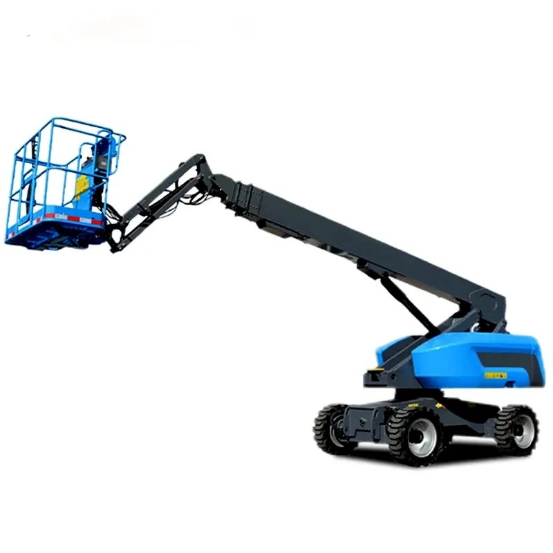 High Efficiency Nacell Boom Lifts Towable Tracked Boom Curved Arm Lifter Work Platforms Boom Lift