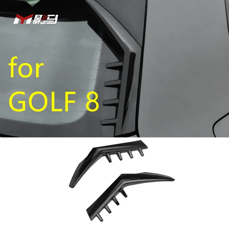 

For Volkswagen Golf 8 dedicated rear spoiler GTI/ RLINE exterior modification deflector flank decoration accessories