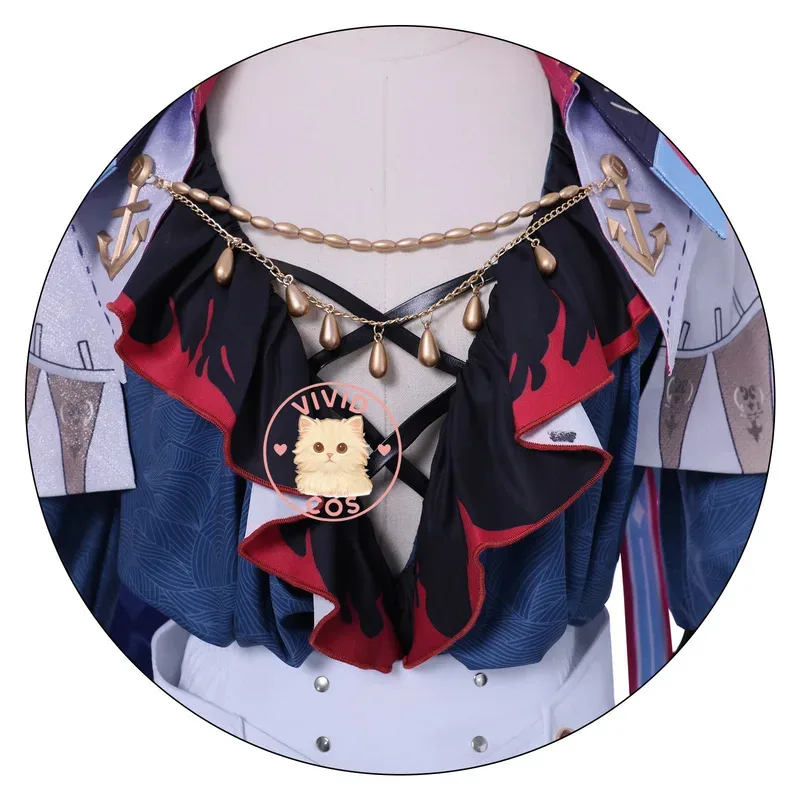 

Игра Wuthering Waves Косплей Love Live Arrval Brant Костюм для ролевых игр Новая одежда в стиле аниме Шляпа Парик для мужчин Комикс Conf;5, м